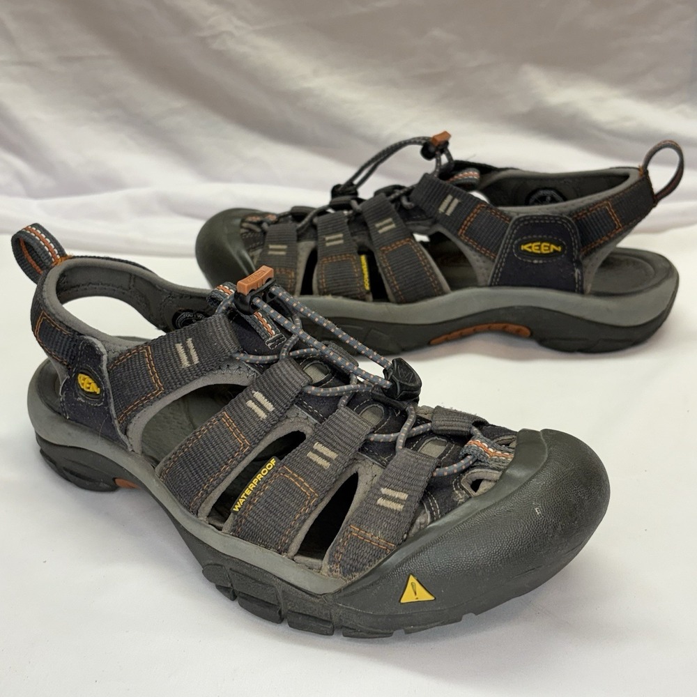 Keen‎ Newport H2 Men's Size 8 Brown Gray Rugged Waterproof Hiking Sandals
